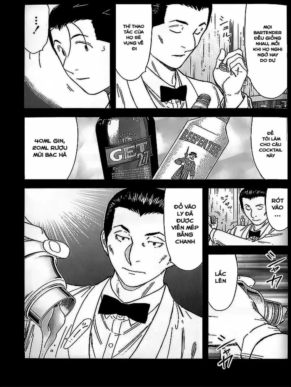 Truyện Tranh Bartender - Người Pha Chế Rượu trang 3
