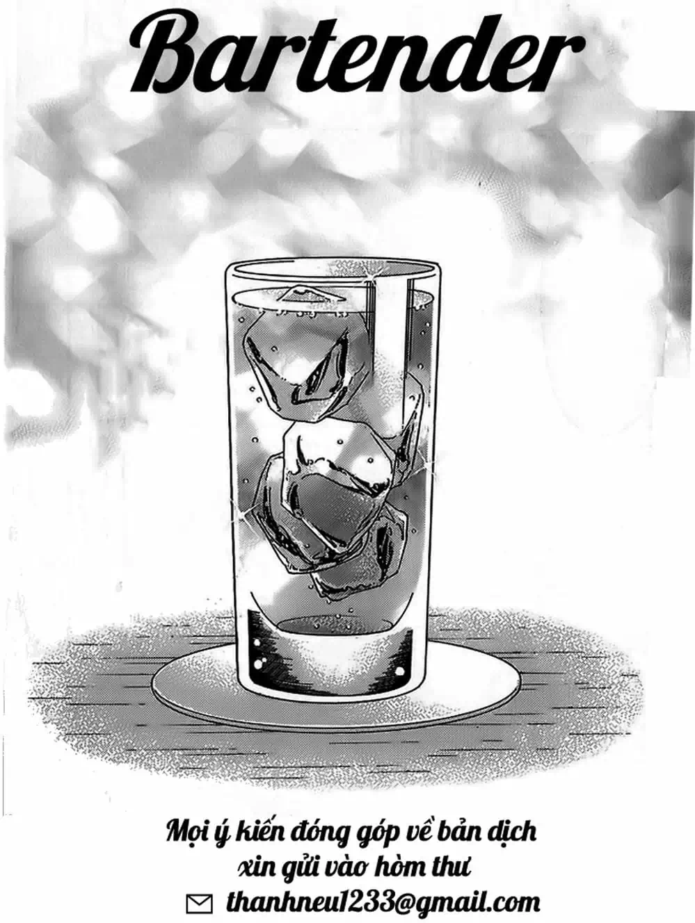Truyện Tranh Bartender - Người Pha Chế Rượu trang 3