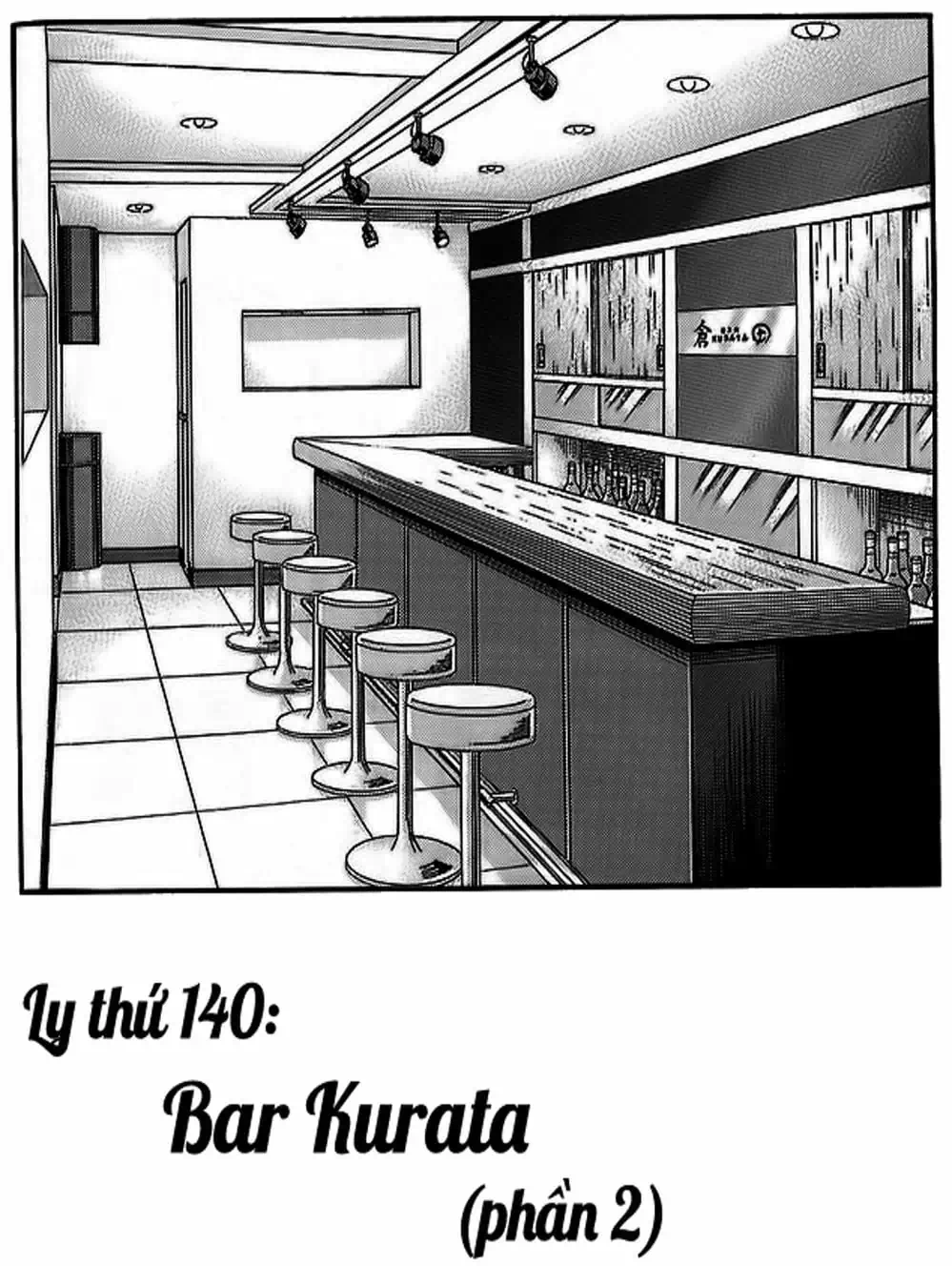Truyện Tranh Bartender - Người Pha Chế Rượu trang 3
