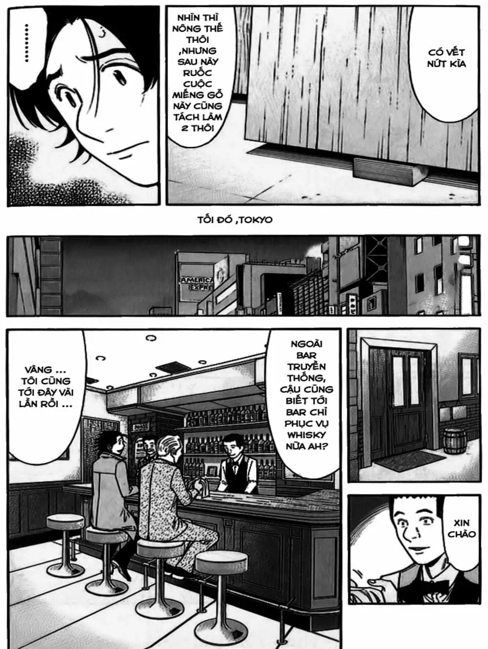 Truyện Tranh Bartender - Người Pha Chế Rượu trang 3