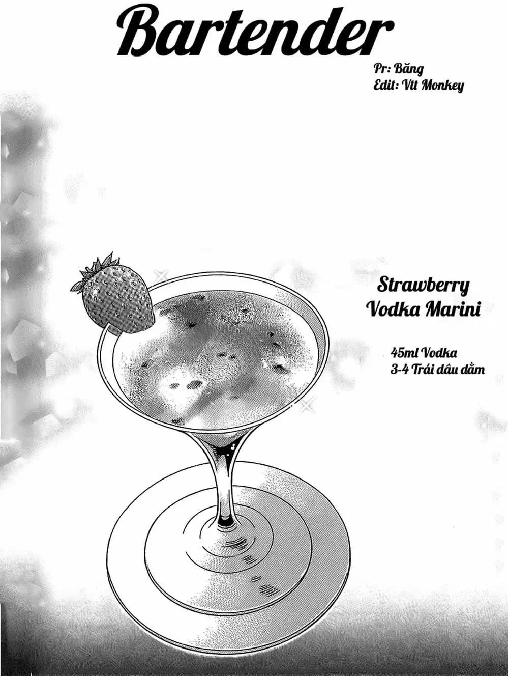 Truyện Tranh Bartender - Người Pha Chế Rượu trang 3