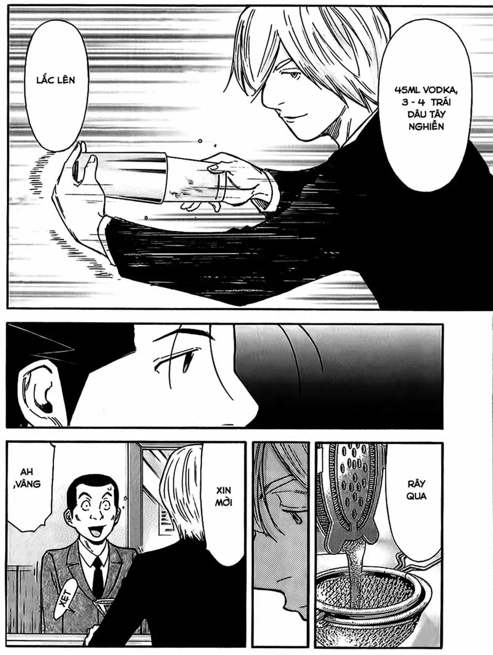 Truyện Tranh Bartender - Người Pha Chế Rượu trang 3