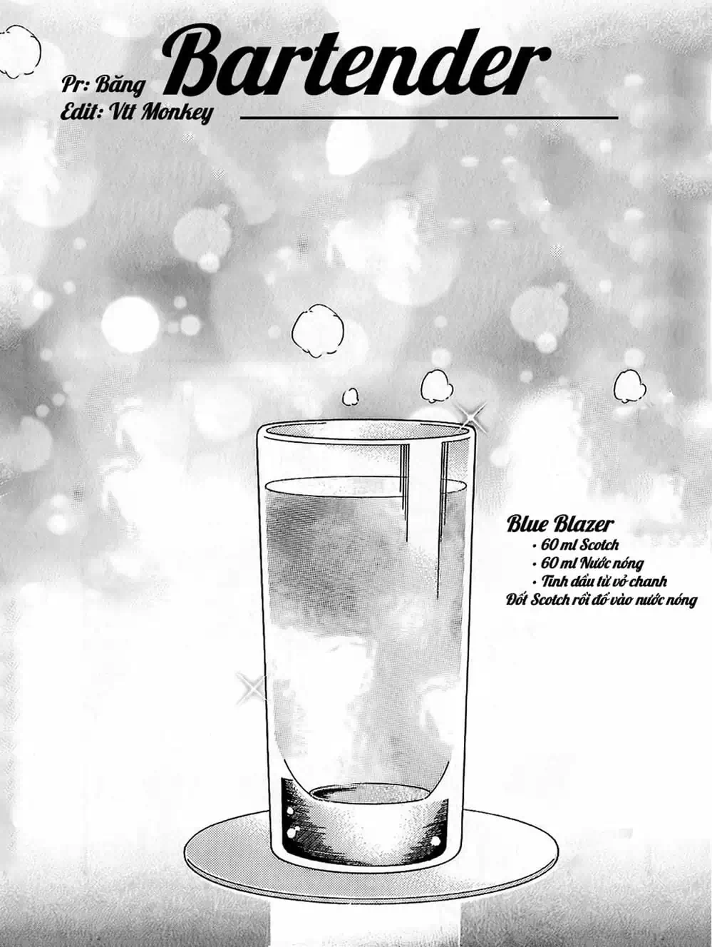 Truyện Tranh Bartender - Người Pha Chế Rượu trang 3