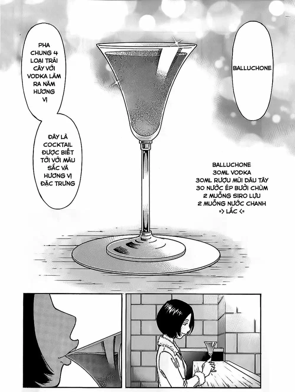 Truyện Tranh Bartender - Người Pha Chế Rượu trang 3