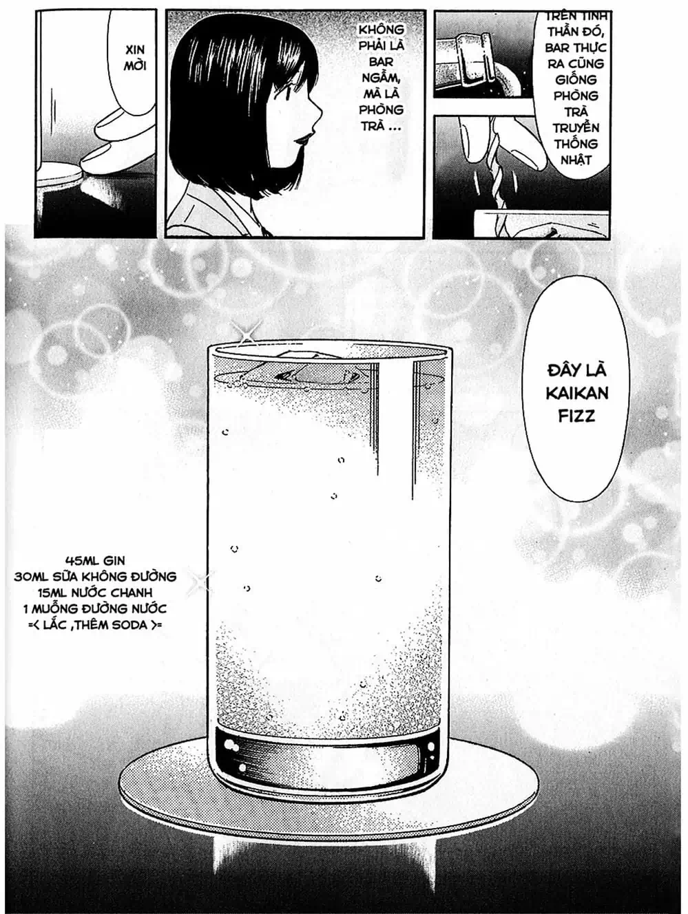 Truyện Tranh Bartender - Người Pha Chế Rượu trang 3