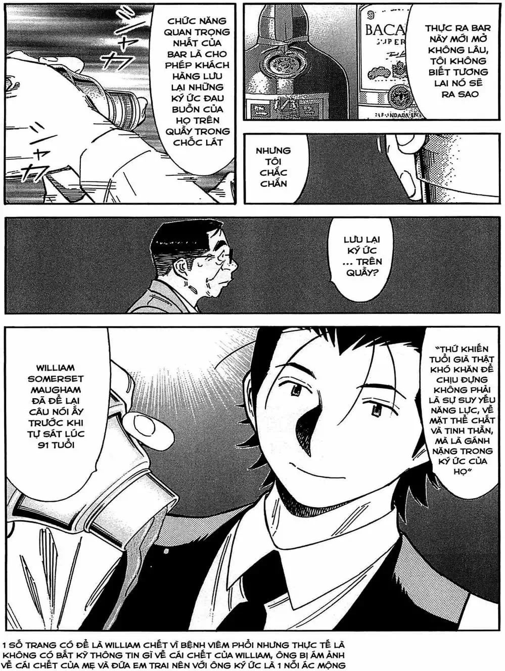 Truyện Tranh Bartender - Người Pha Chế Rượu trang 3