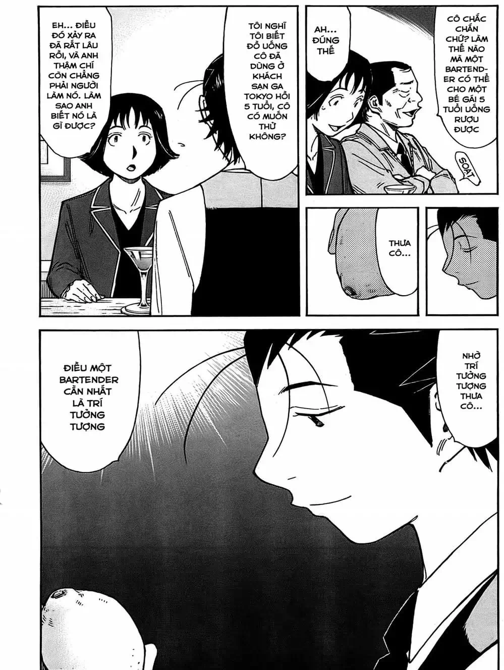 Truyện Tranh Bartender - Người Pha Chế Rượu trang 3