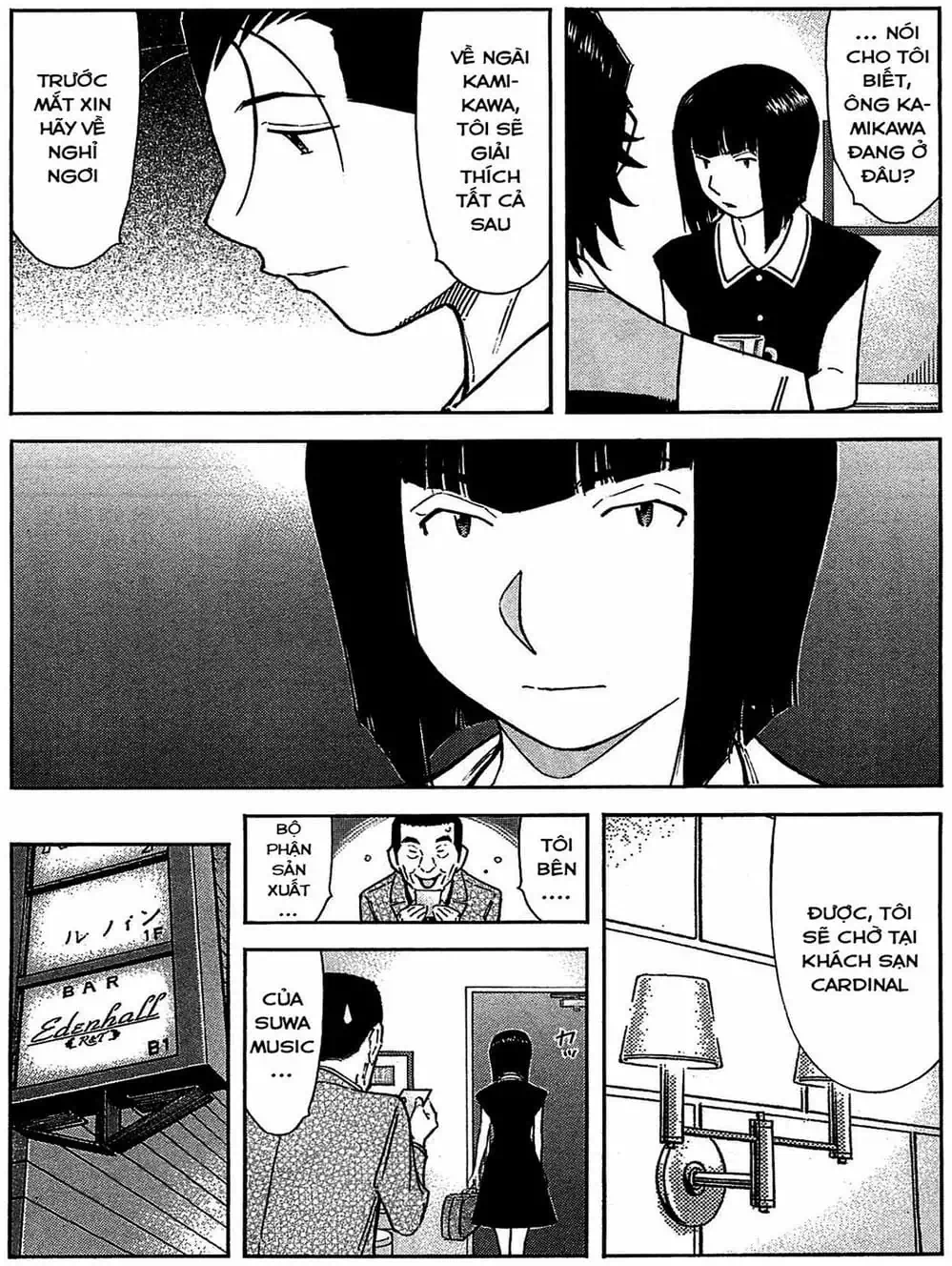 Truyện Tranh Bartender - Người Pha Chế Rượu trang 3