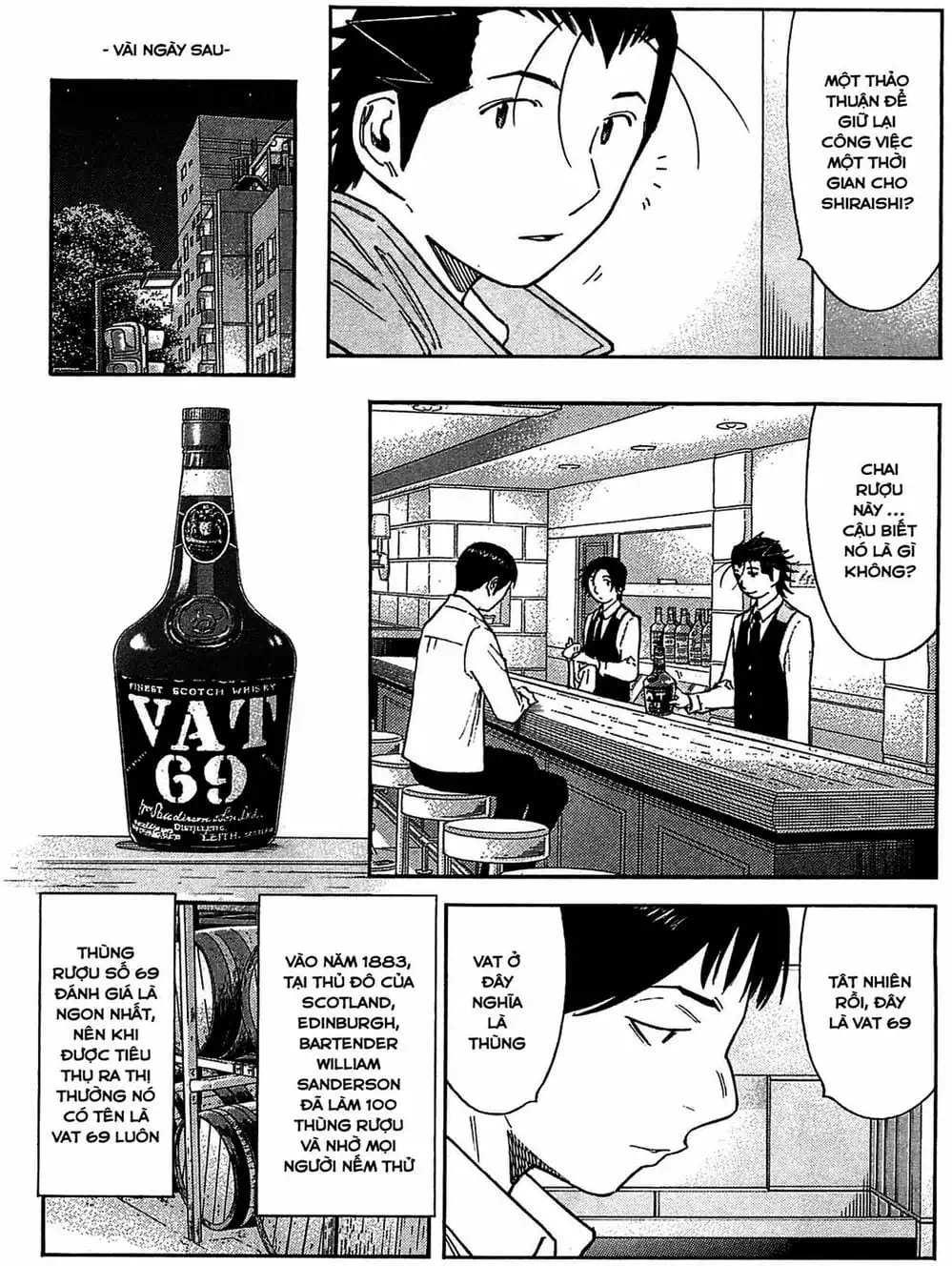 Truyện Tranh Bartender - Người Pha Chế Rượu trang 3