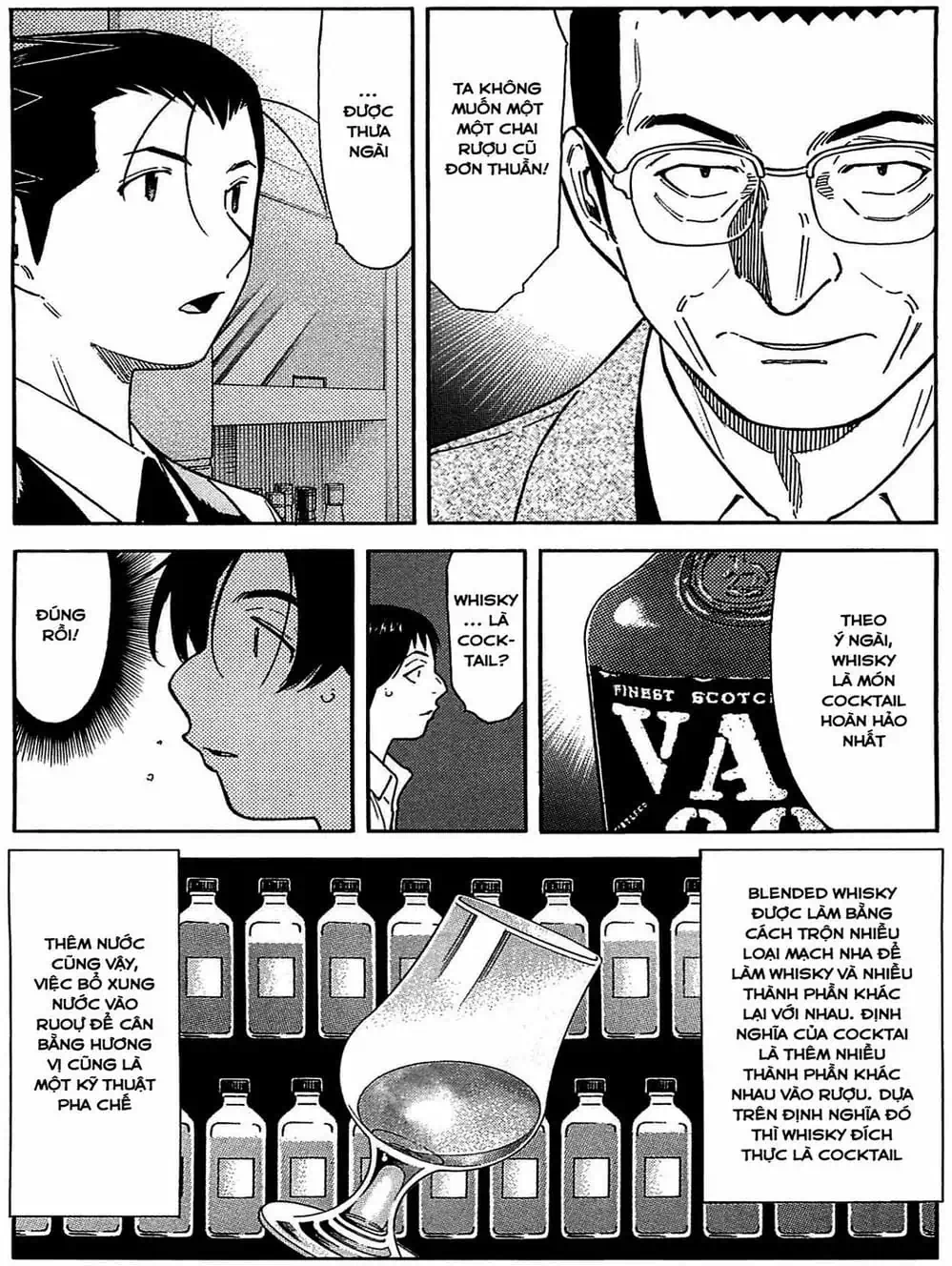 Truyện Tranh Bartender - Người Pha Chế Rượu trang 3