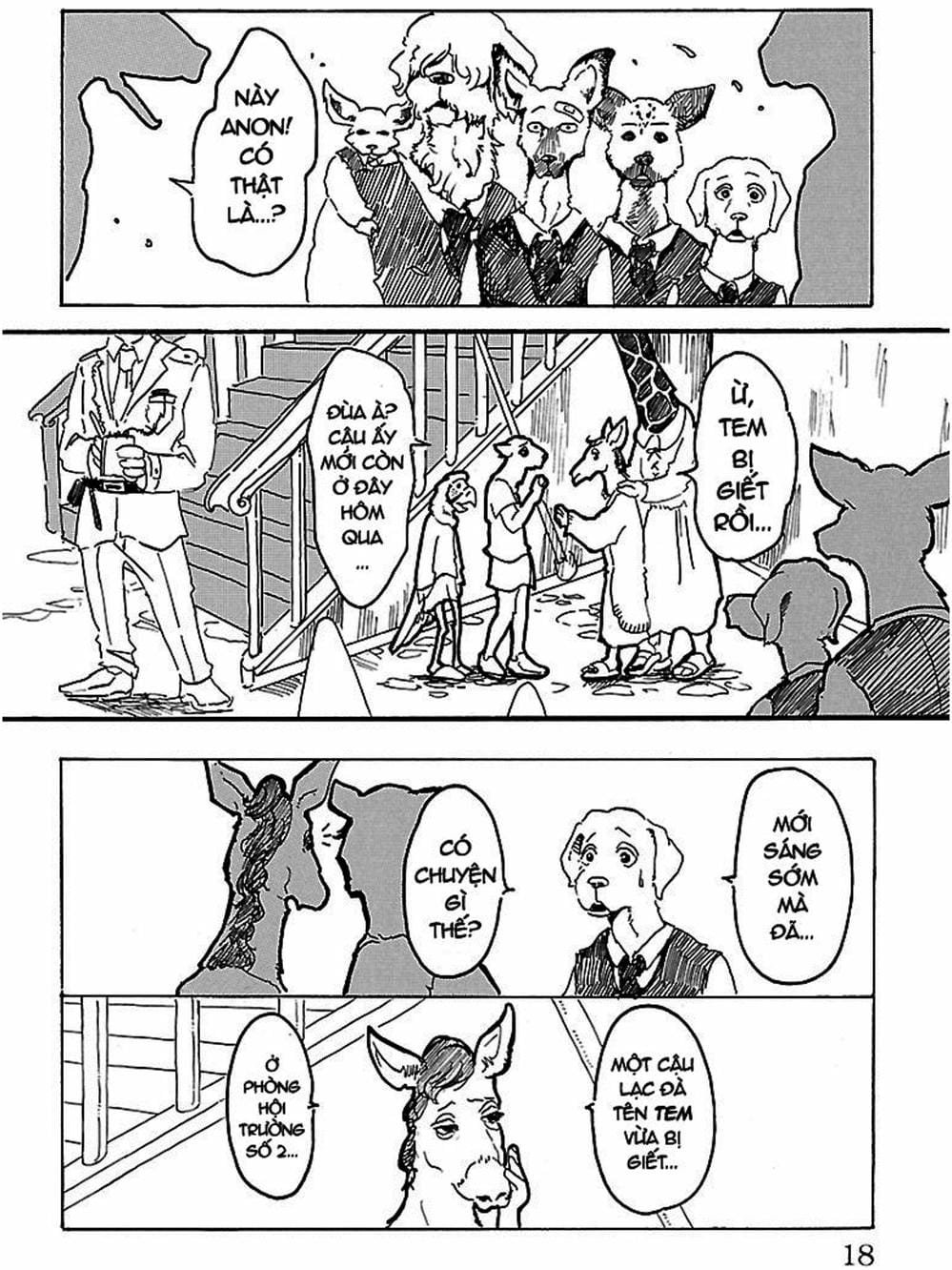 Truyện Tranh Bởi Vì Chúng Ta Đều Là Những Ngôi Sao - Beastars trang 10