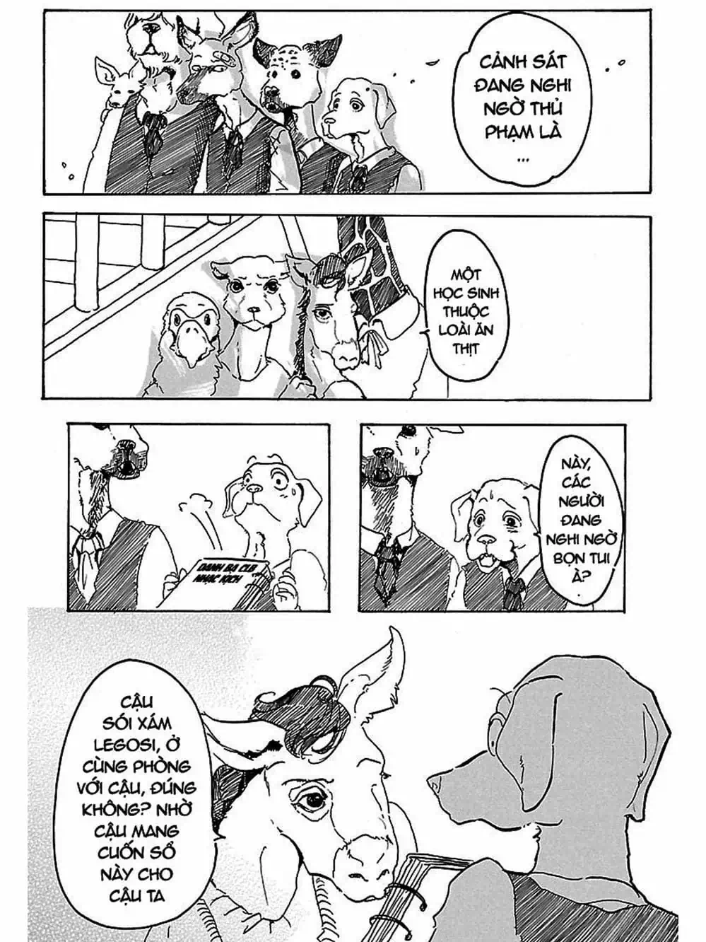 Truyện Tranh Bởi Vì Chúng Ta Đều Là Những Ngôi Sao - Beastars trang 10