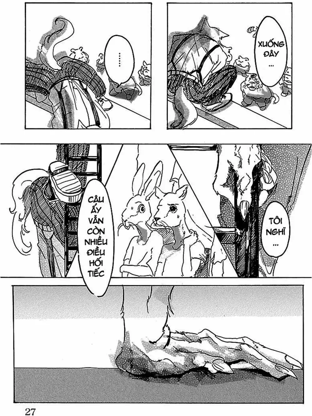 Truyện Tranh Bởi Vì Chúng Ta Đều Là Những Ngôi Sao - Beastars trang 10