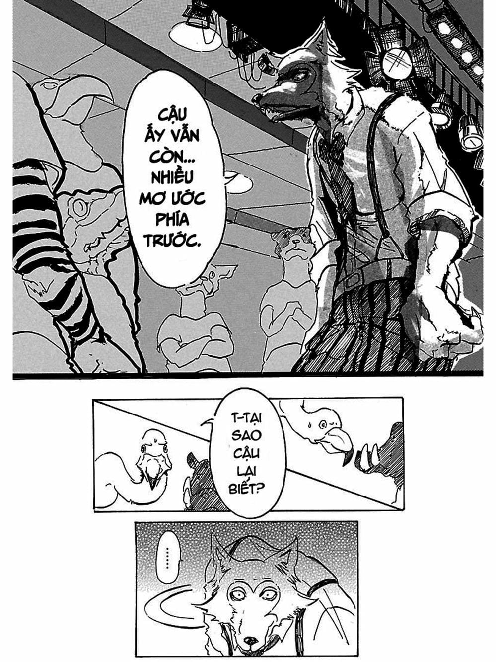 Truyện Tranh Bởi Vì Chúng Ta Đều Là Những Ngôi Sao - Beastars trang 10