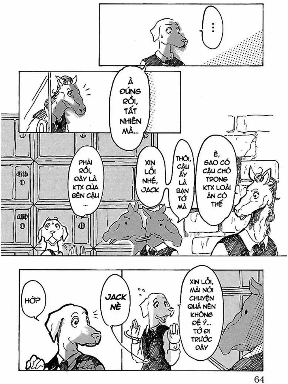 Truyện Tranh Bởi Vì Chúng Ta Đều Là Những Ngôi Sao - Beastars trang 10