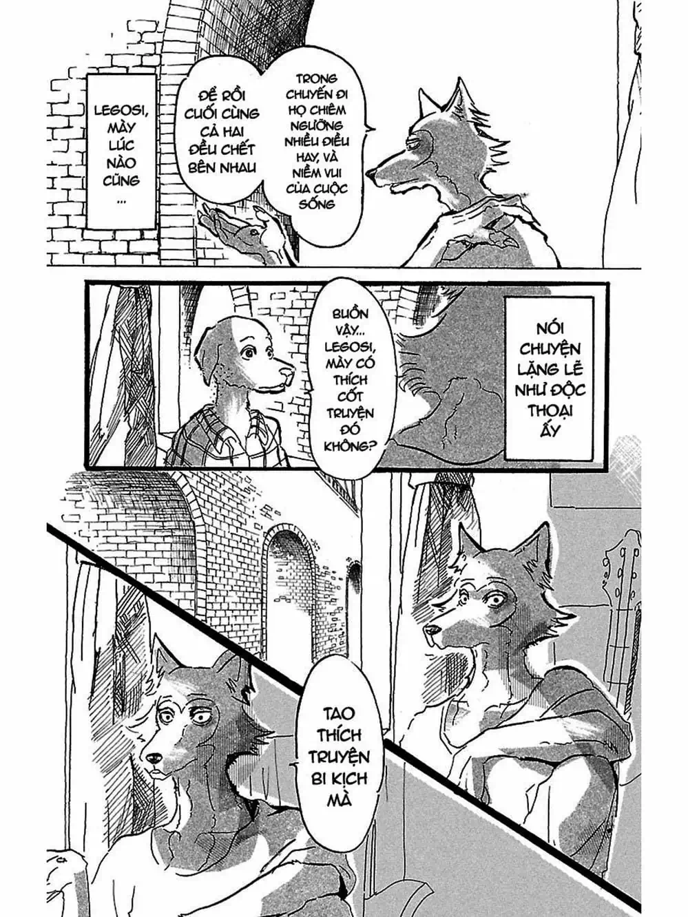 Truyện Tranh Bởi Vì Chúng Ta Đều Là Những Ngôi Sao - Beastars trang 10