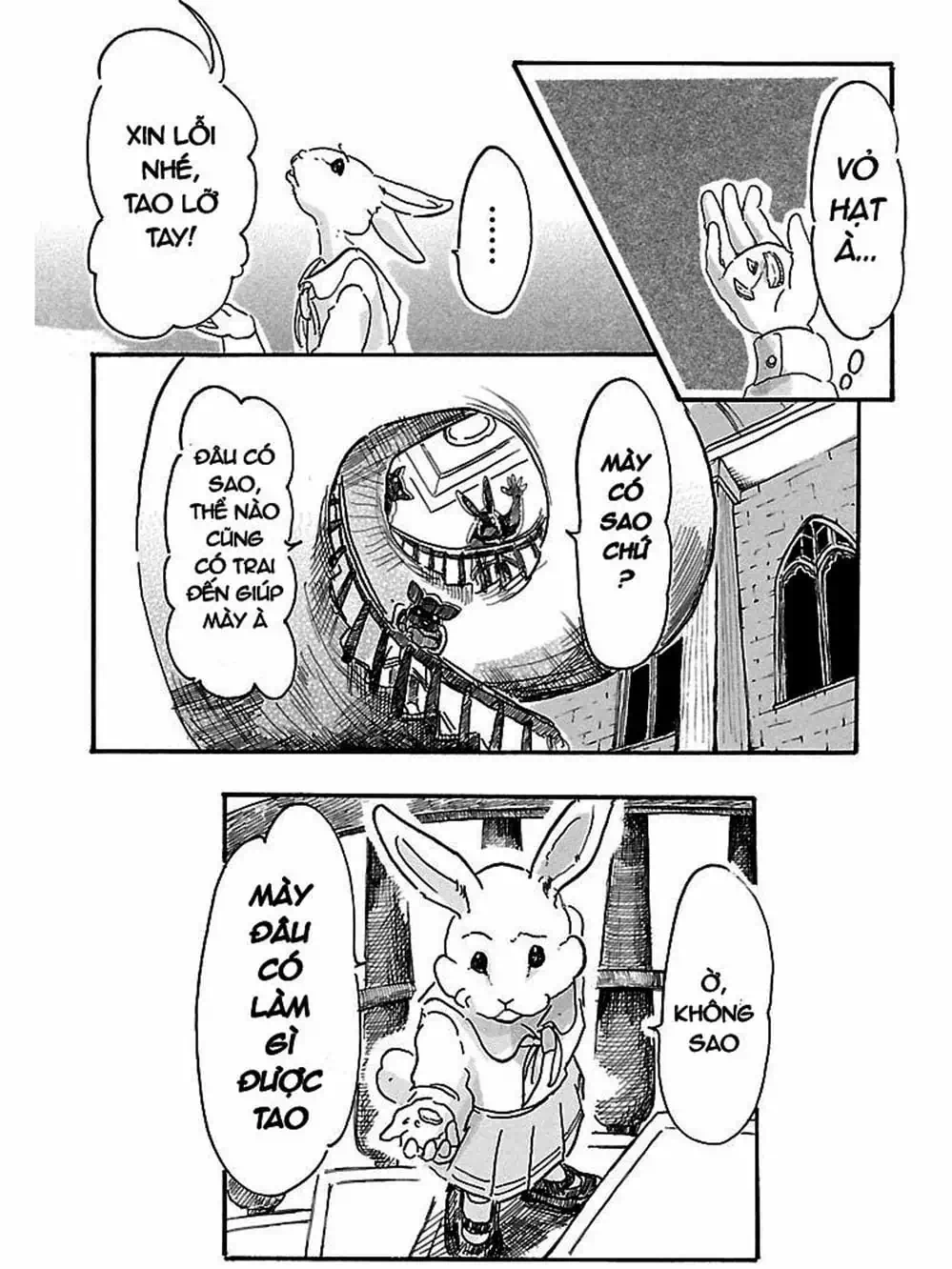 Truyện Tranh Bởi Vì Chúng Ta Đều Là Những Ngôi Sao - Beastars trang 10