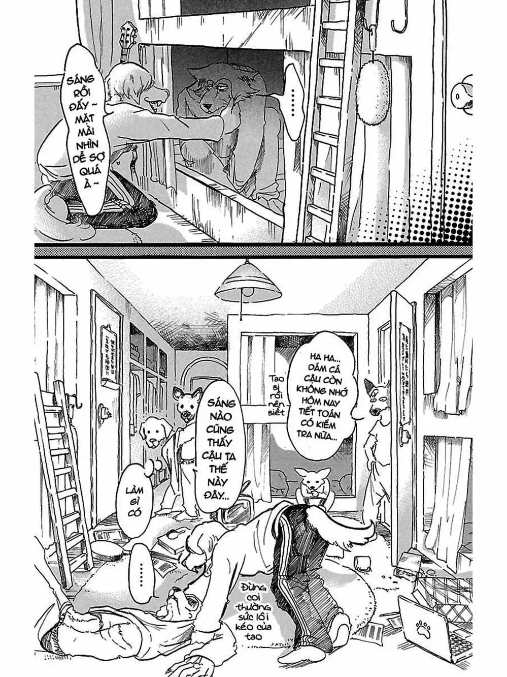 Truyện Tranh Bởi Vì Chúng Ta Đều Là Những Ngôi Sao - Beastars trang 10