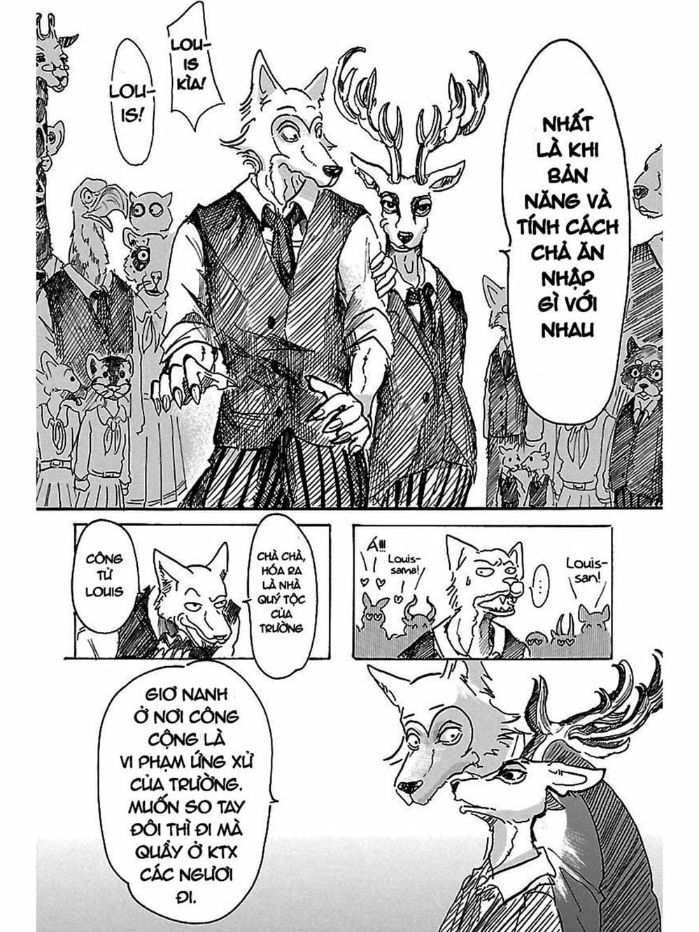 Truyện Tranh Bởi Vì Chúng Ta Đều Là Những Ngôi Sao - Beastars trang 10