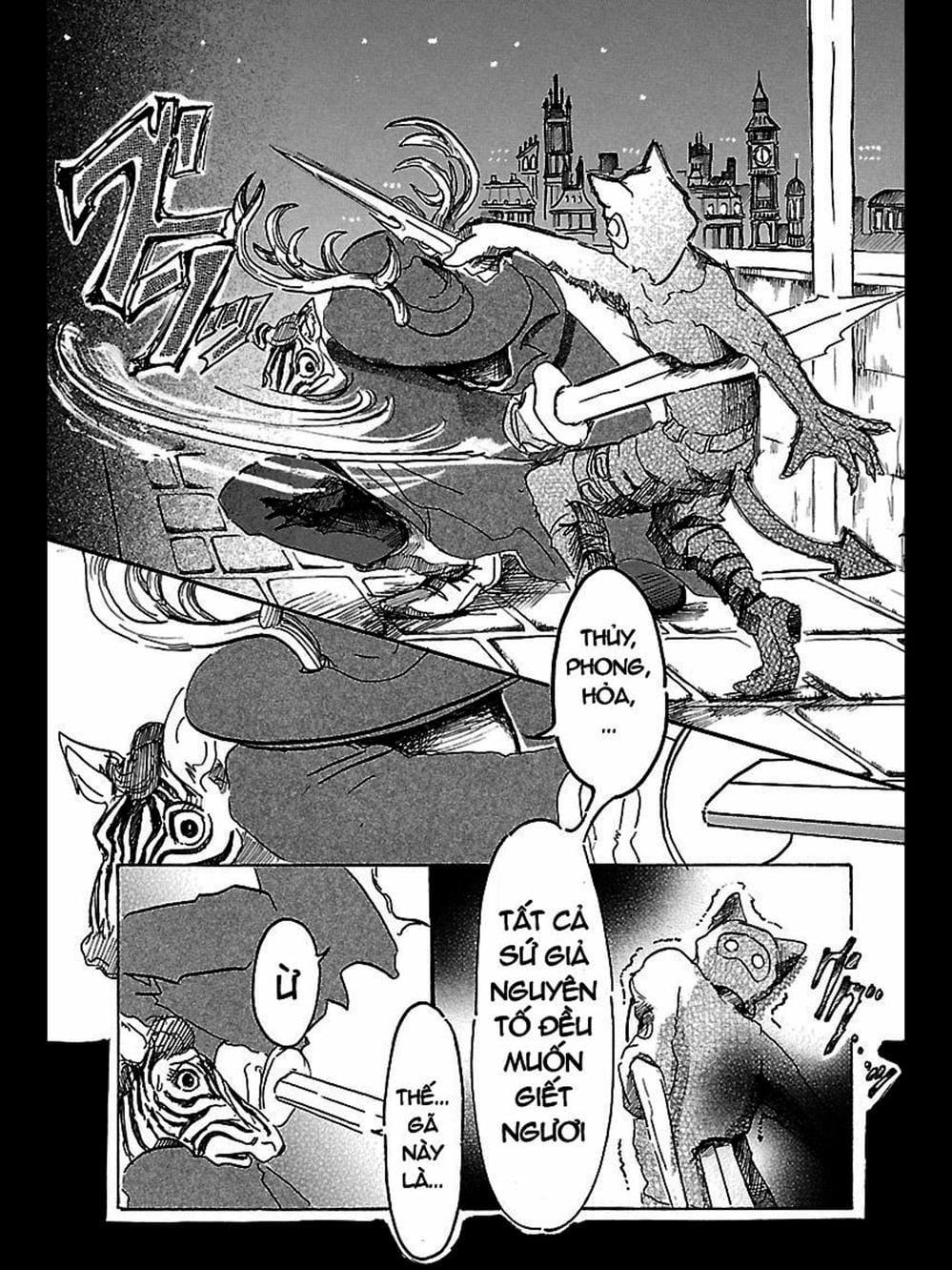 Truyện Tranh Bởi Vì Chúng Ta Đều Là Những Ngôi Sao - Beastars trang 10