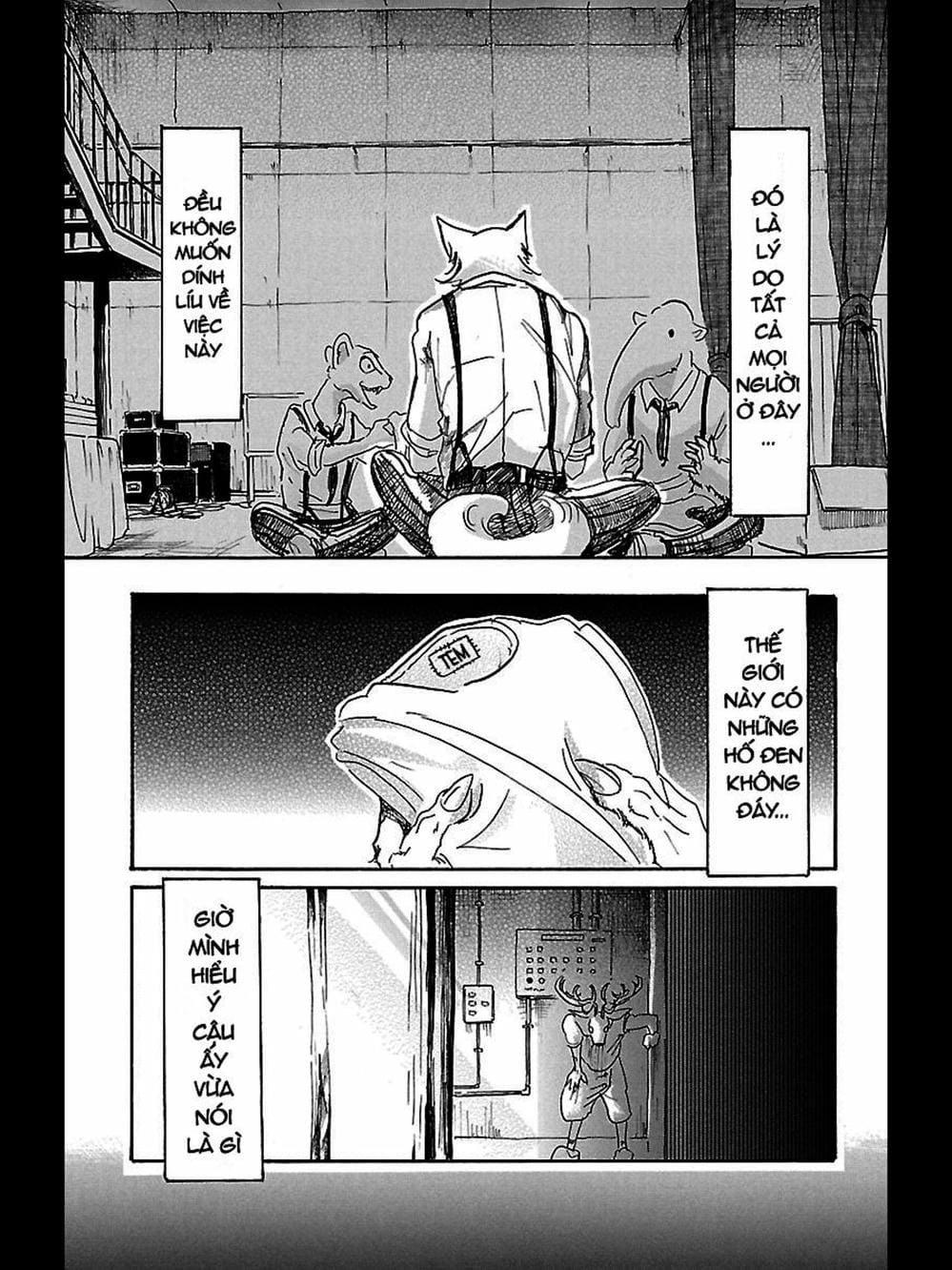 Truyện Tranh Bởi Vì Chúng Ta Đều Là Những Ngôi Sao - Beastars trang 10