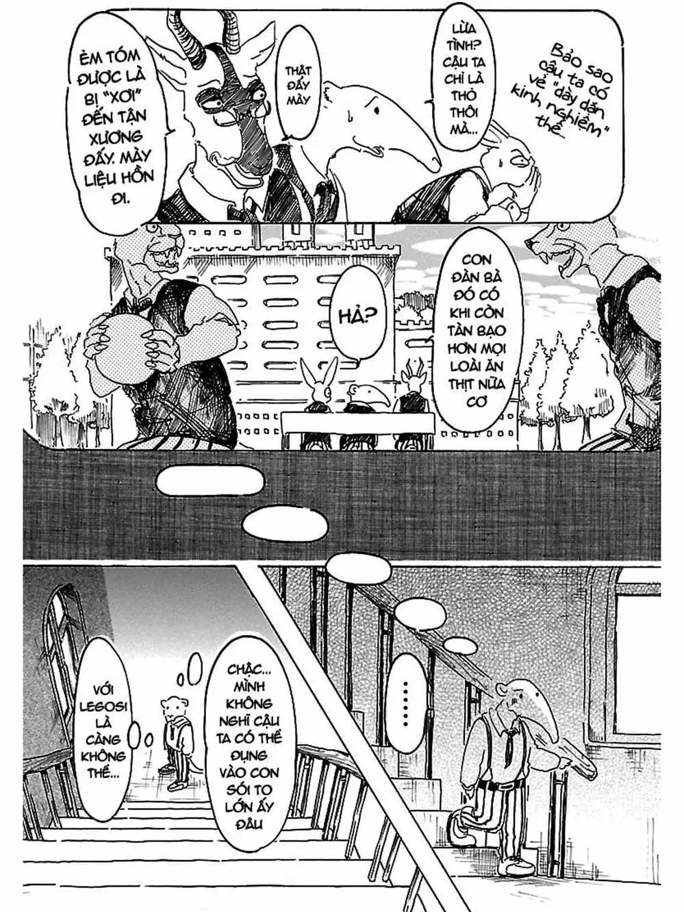 Truyện Tranh Bởi Vì Chúng Ta Đều Là Những Ngôi Sao - Beastars trang 10