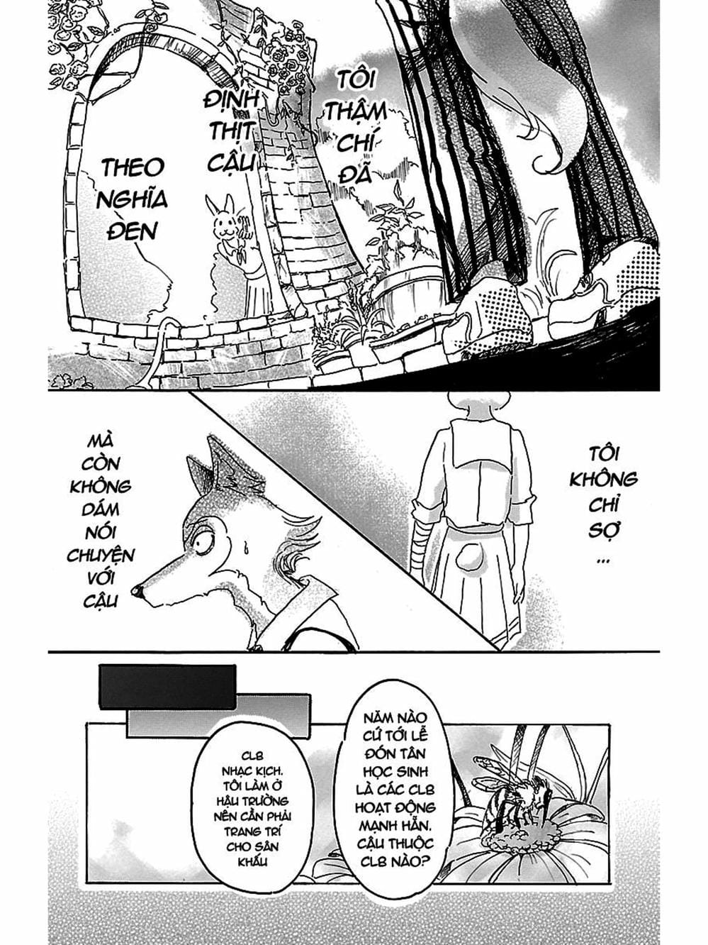 Truyện Tranh Bởi Vì Chúng Ta Đều Là Những Ngôi Sao - Beastars trang 10