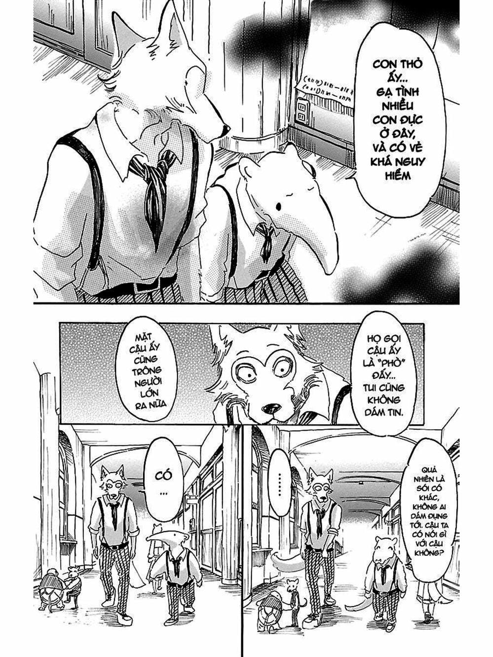 Truyện Tranh Bởi Vì Chúng Ta Đều Là Những Ngôi Sao - Beastars trang 10