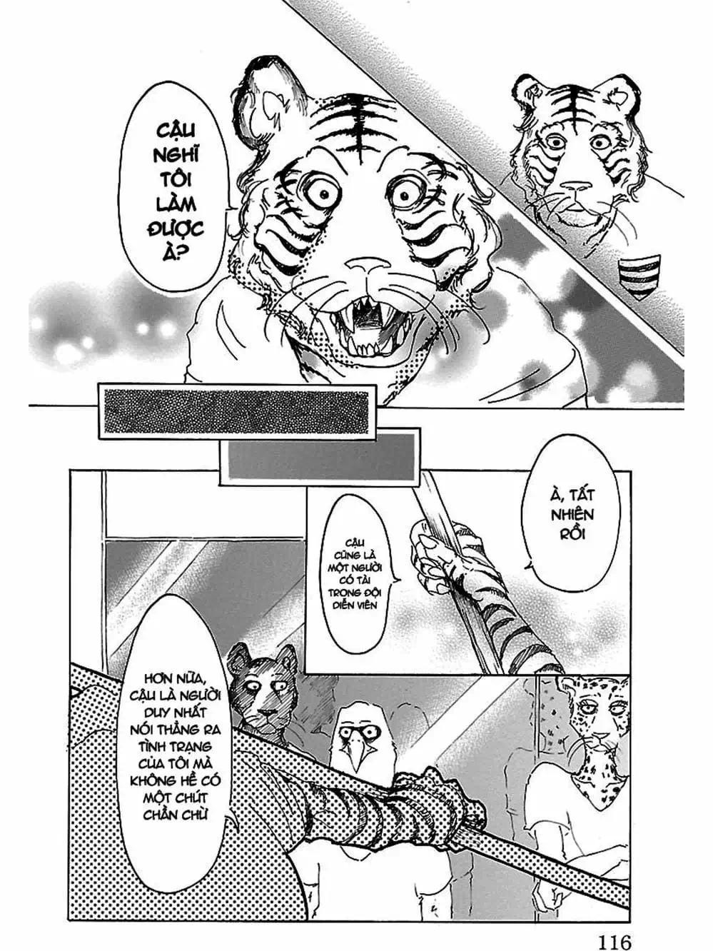 Truyện Tranh Bởi Vì Chúng Ta Đều Là Những Ngôi Sao - Beastars trang 10