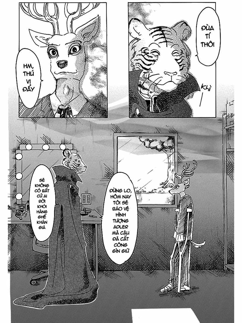 Truyện Tranh Bởi Vì Chúng Ta Đều Là Những Ngôi Sao - Beastars trang 10