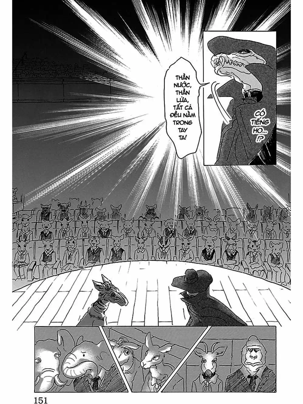 Truyện Tranh Bởi Vì Chúng Ta Đều Là Những Ngôi Sao - Beastars trang 10