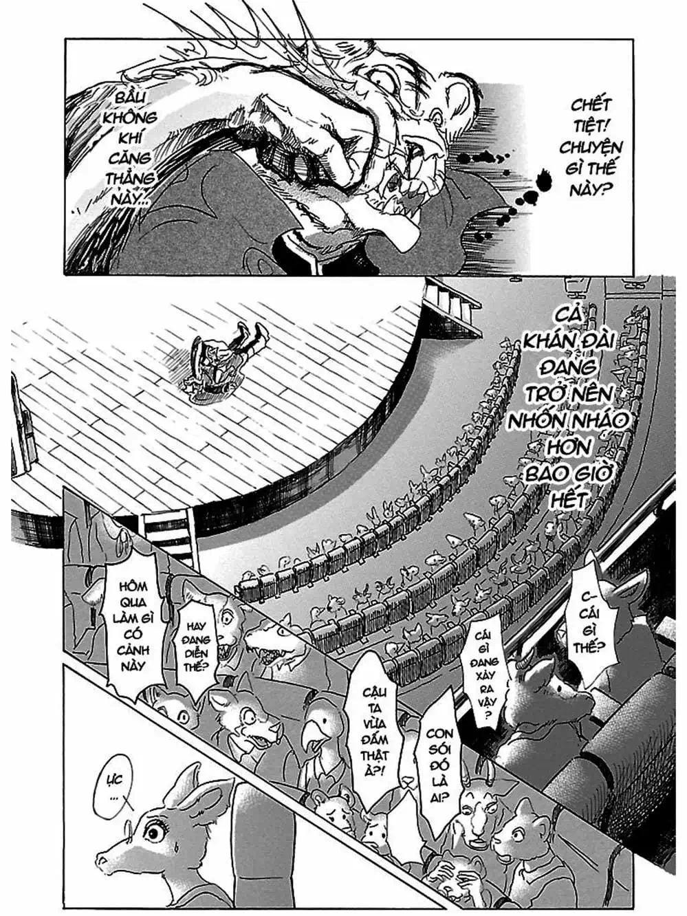 Truyện Tranh Bởi Vì Chúng Ta Đều Là Những Ngôi Sao - Beastars trang 10