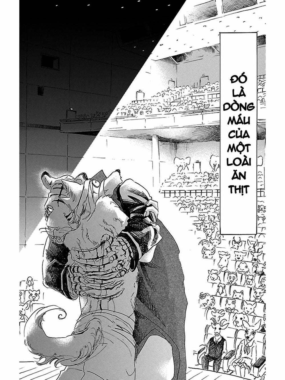 Truyện Tranh Bởi Vì Chúng Ta Đều Là Những Ngôi Sao - Beastars trang 10