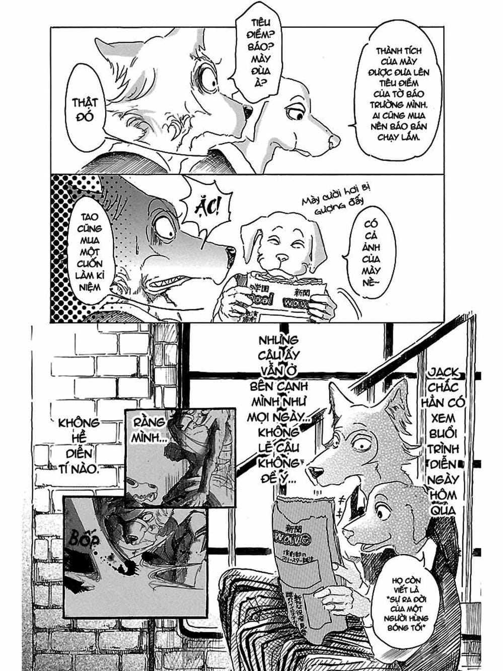 Truyện Tranh Bởi Vì Chúng Ta Đều Là Những Ngôi Sao - Beastars trang 10