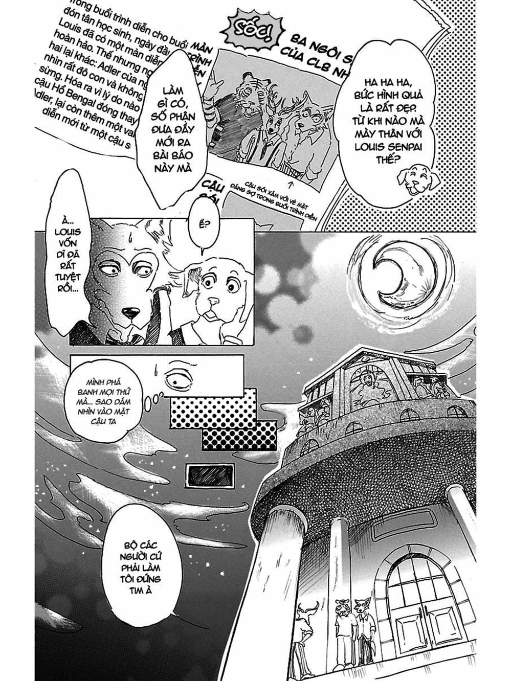 Truyện Tranh Bởi Vì Chúng Ta Đều Là Những Ngôi Sao - Beastars trang 10