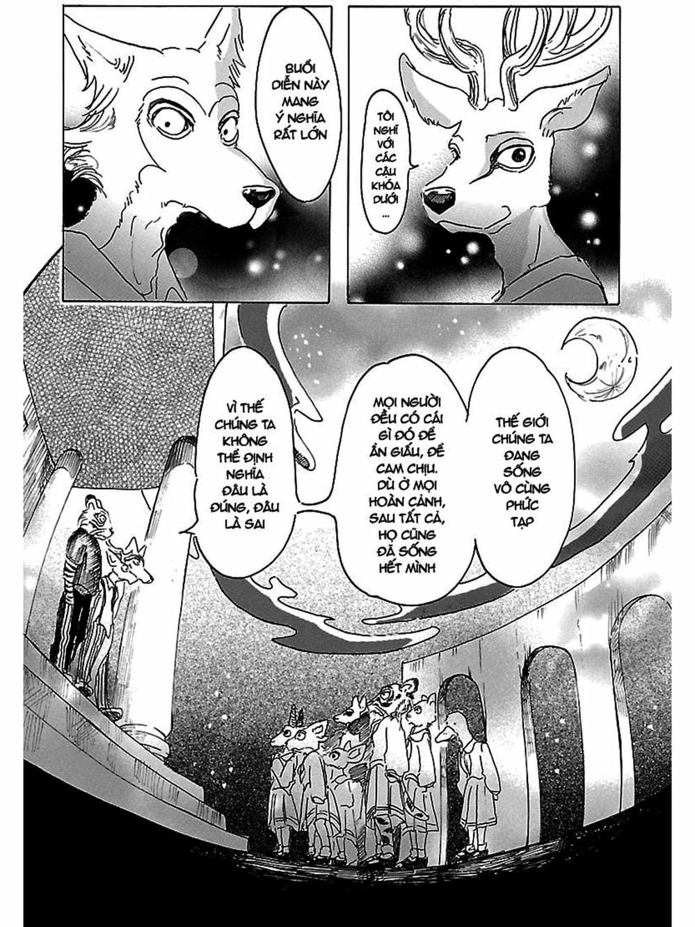 Truyện Tranh Bởi Vì Chúng Ta Đều Là Những Ngôi Sao - Beastars trang 10
