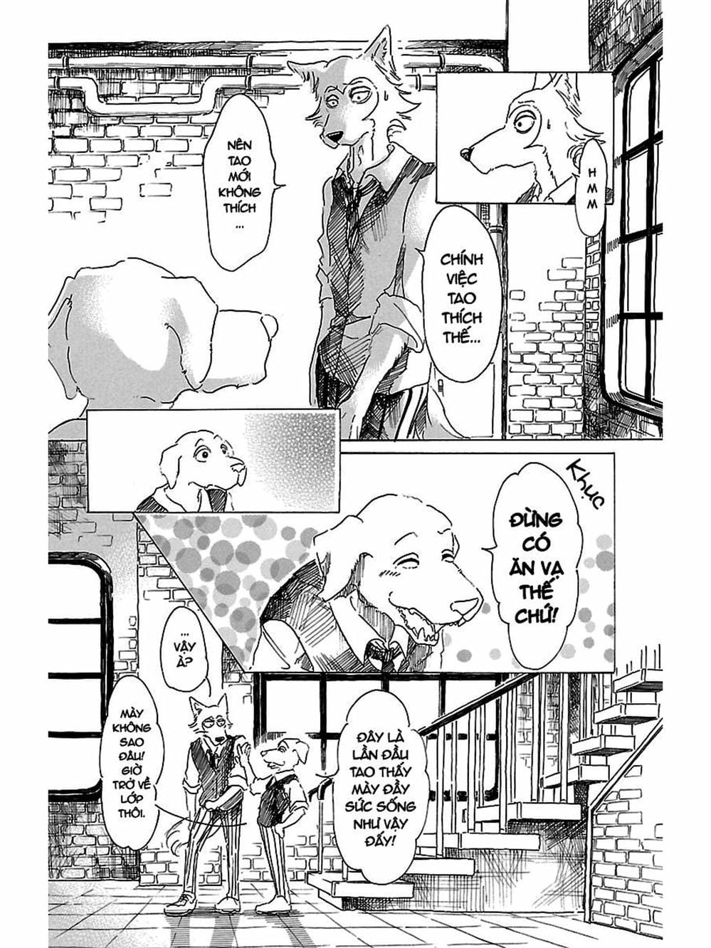 Truyện Tranh Bởi Vì Chúng Ta Đều Là Những Ngôi Sao - Beastars trang 10