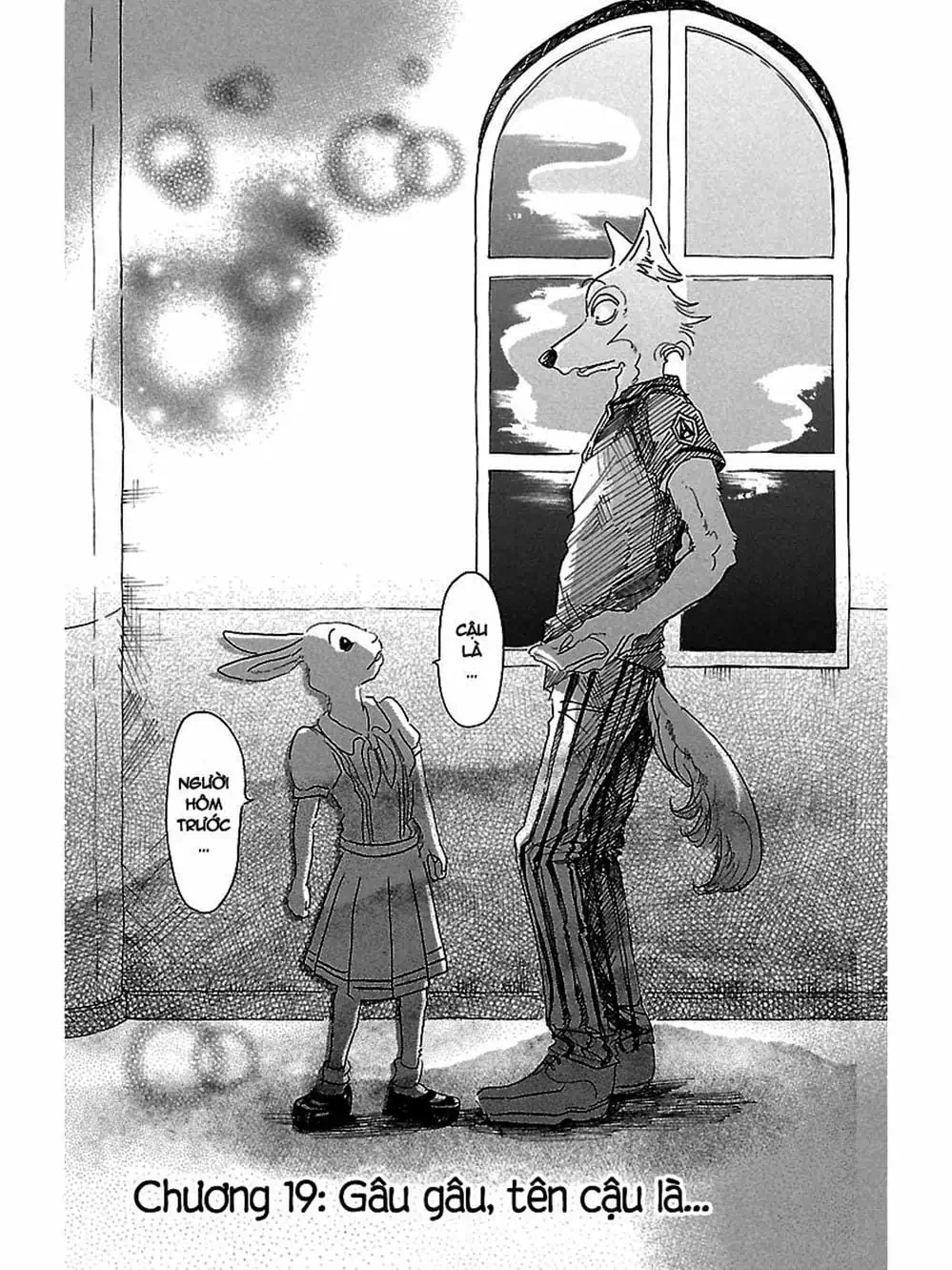 Truyện Tranh Bởi Vì Chúng Ta Đều Là Những Ngôi Sao - Beastars trang 10