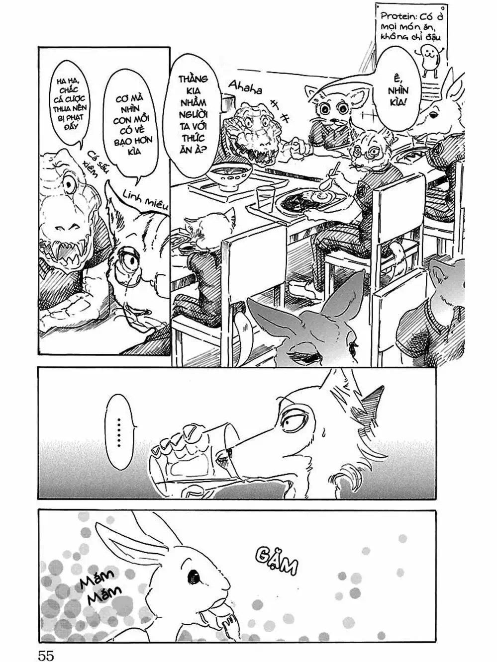 Truyện Tranh Bởi Vì Chúng Ta Đều Là Những Ngôi Sao - Beastars trang 10