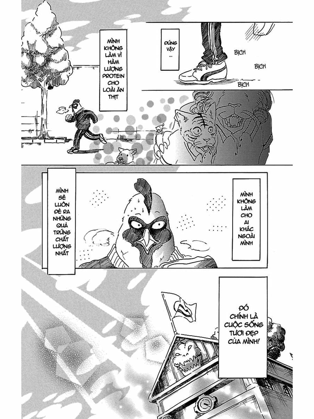 Truyện Tranh Bởi Vì Chúng Ta Đều Là Những Ngôi Sao - Beastars trang 10