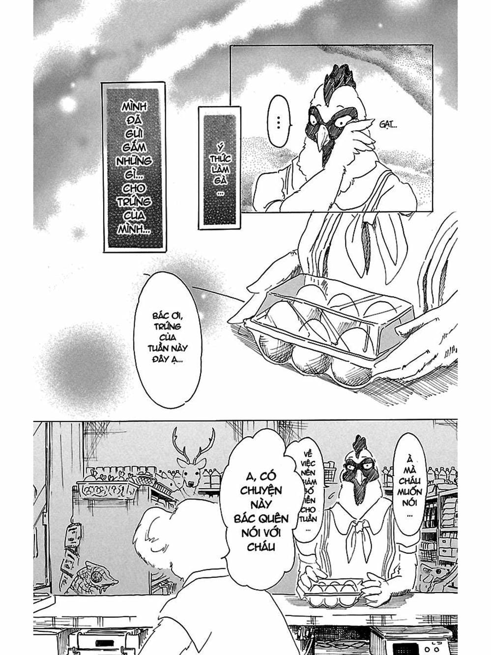 Truyện Tranh Bởi Vì Chúng Ta Đều Là Những Ngôi Sao - Beastars trang 10