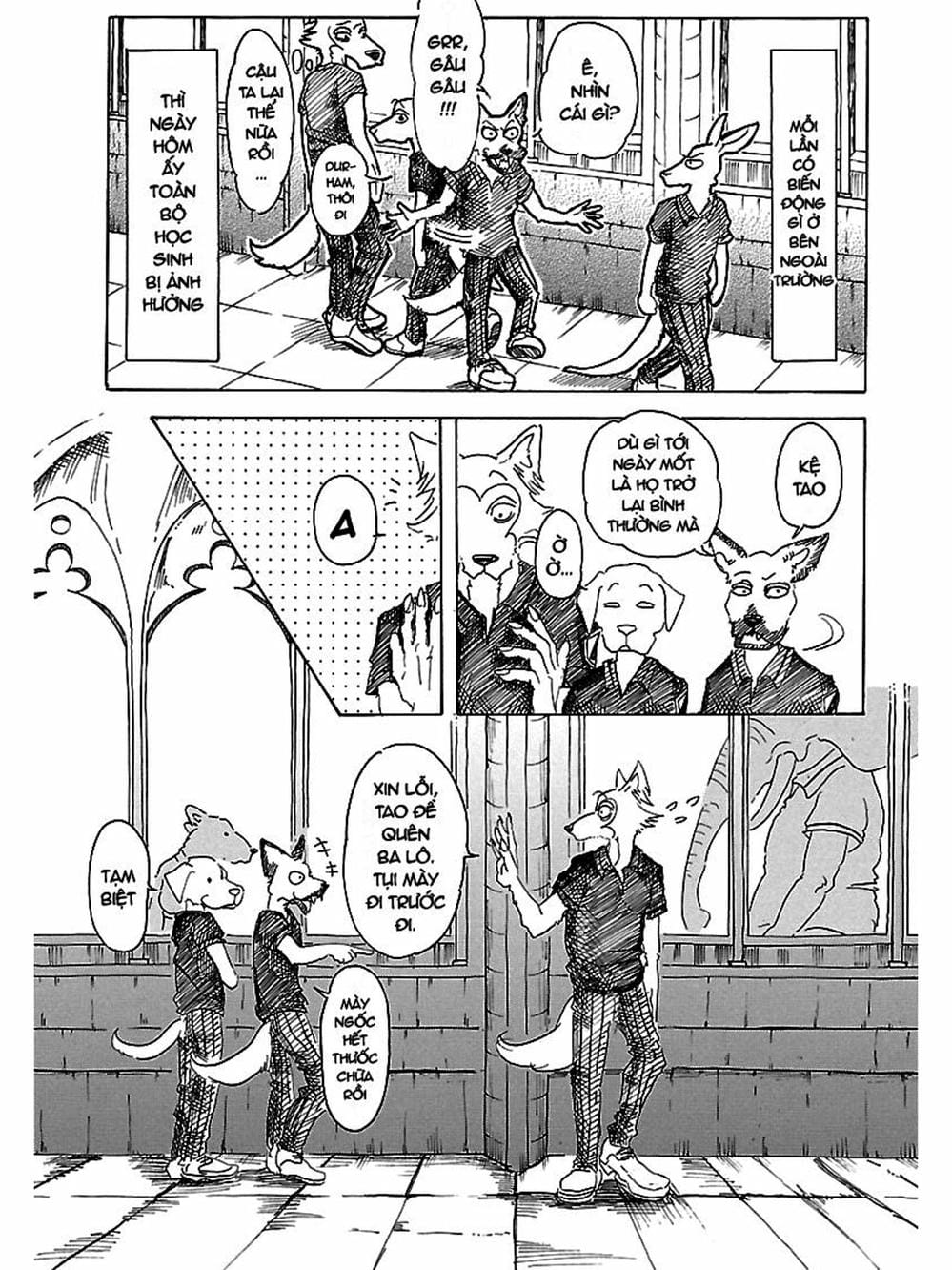 Truyện Tranh Bởi Vì Chúng Ta Đều Là Những Ngôi Sao - Beastars trang 10