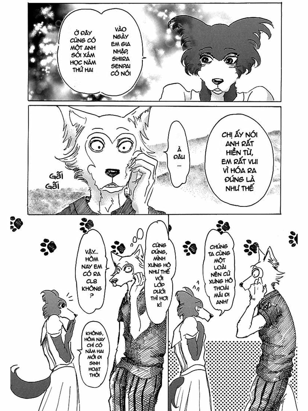 Truyện Tranh Bởi Vì Chúng Ta Đều Là Những Ngôi Sao - Beastars trang 10