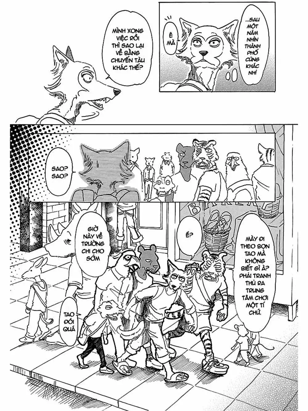Truyện Tranh Bởi Vì Chúng Ta Đều Là Những Ngôi Sao - Beastars trang 10