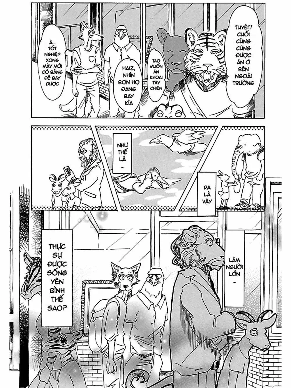 Truyện Tranh Bởi Vì Chúng Ta Đều Là Những Ngôi Sao - Beastars trang 10