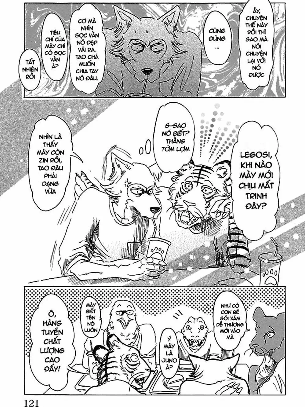 Truyện Tranh Bởi Vì Chúng Ta Đều Là Những Ngôi Sao - Beastars trang 10