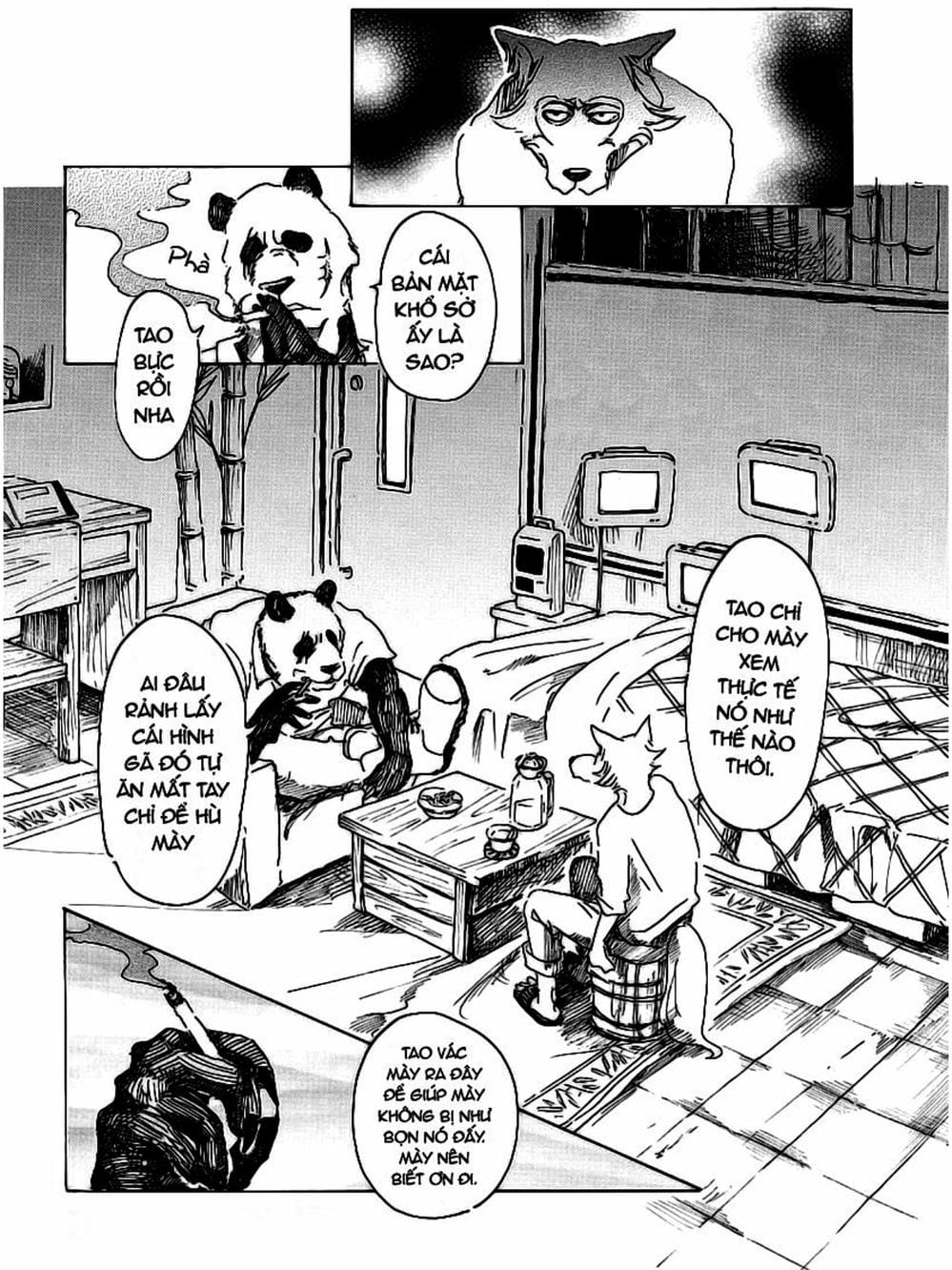 Truyện Tranh Bởi Vì Chúng Ta Đều Là Những Ngôi Sao - Beastars trang 10