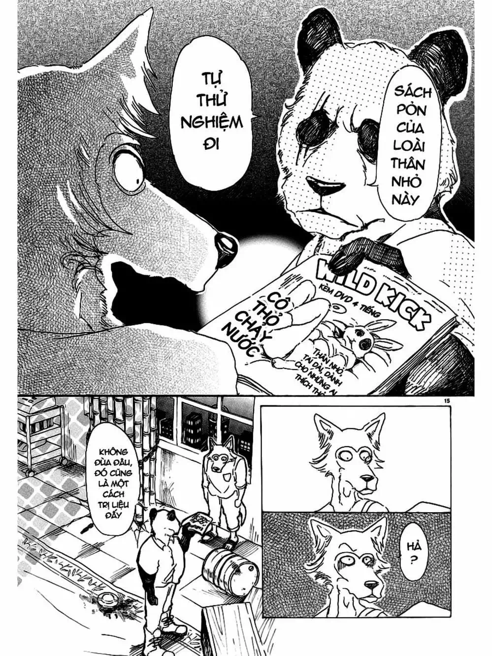 Truyện Tranh Bởi Vì Chúng Ta Đều Là Những Ngôi Sao - Beastars trang 10