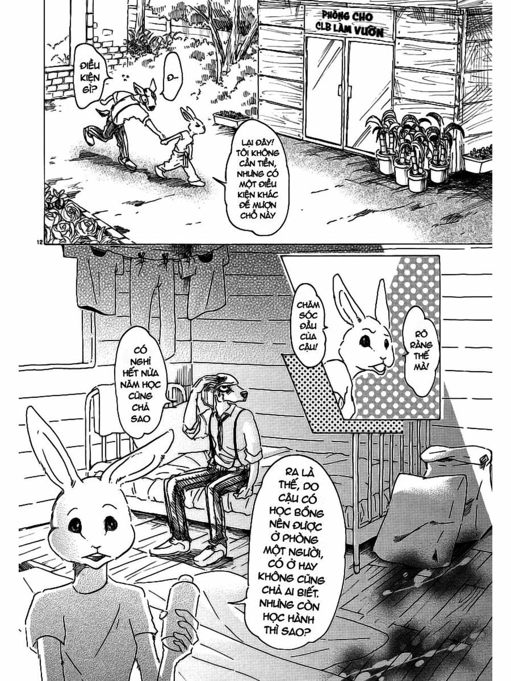 Truyện Tranh Bởi Vì Chúng Ta Đều Là Những Ngôi Sao - Beastars trang 10