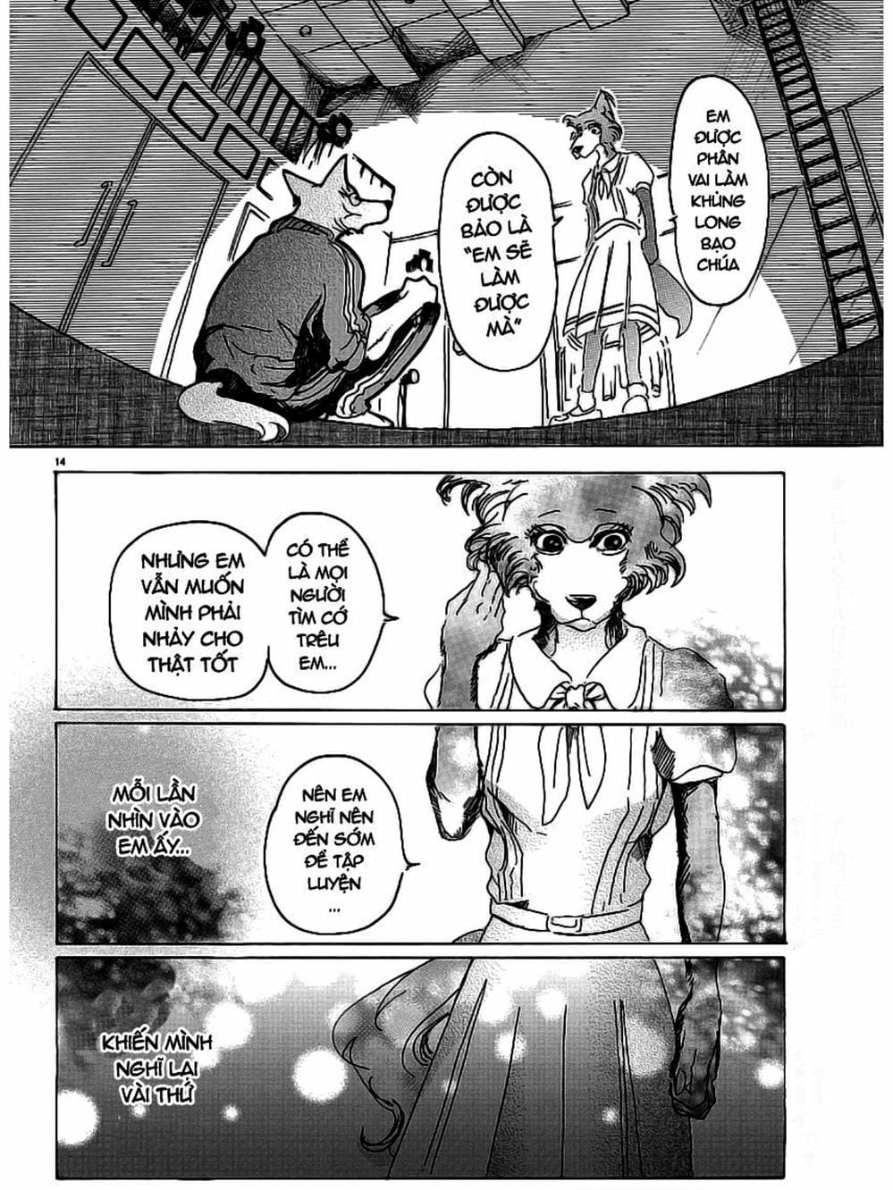 Truyện Tranh Bởi Vì Chúng Ta Đều Là Những Ngôi Sao - Beastars trang 10